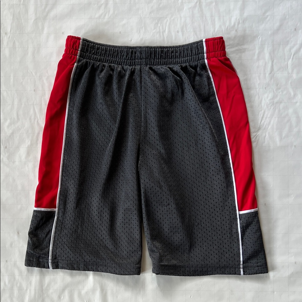 Boy’s Okie Dokie Grey and Red Shorts - Size XL